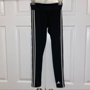 Addidas three stripe reflective high waist legging